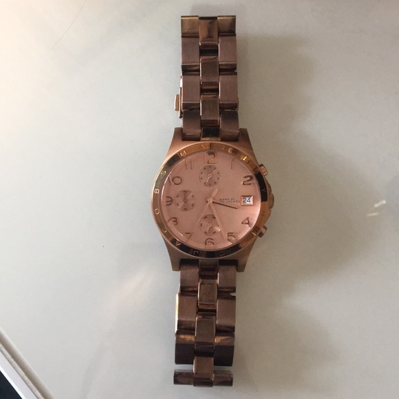 Marc Jacobs Rose Gold Chronograph Watch - Picture 3 of 7